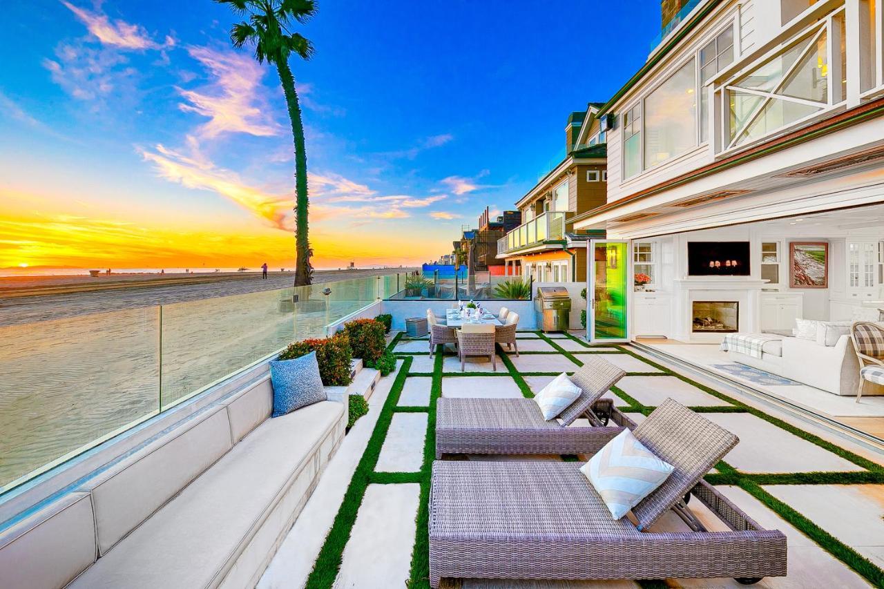 Luxury Beach Front Escape Newport Beach Exteriör bild